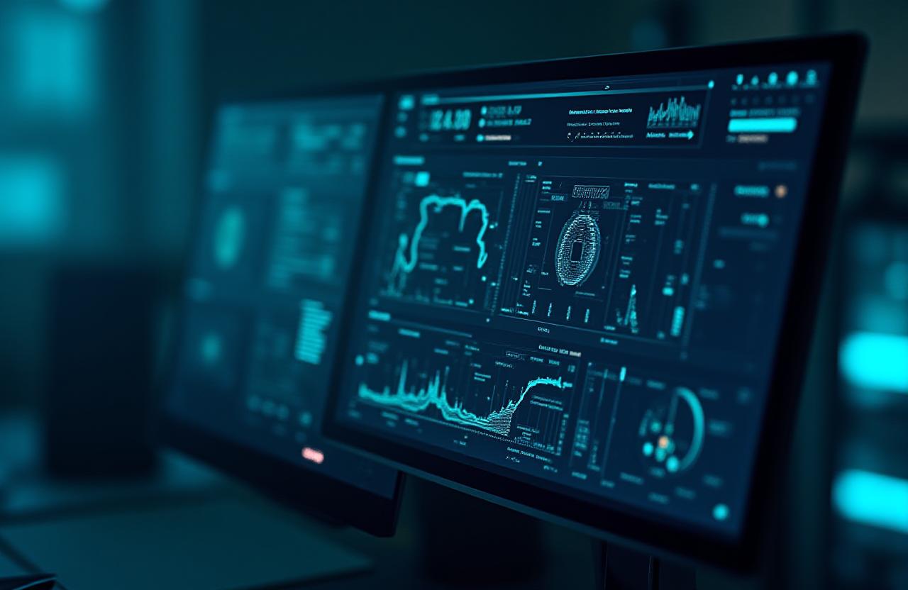 Real-time AI-powered financial dashboard showing live KPI growth